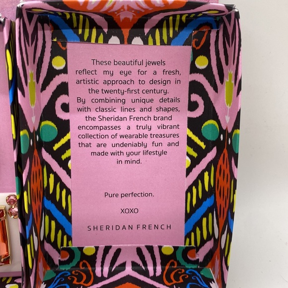 Sheridan French Pink Drop Earrings - Picture 2 of 7